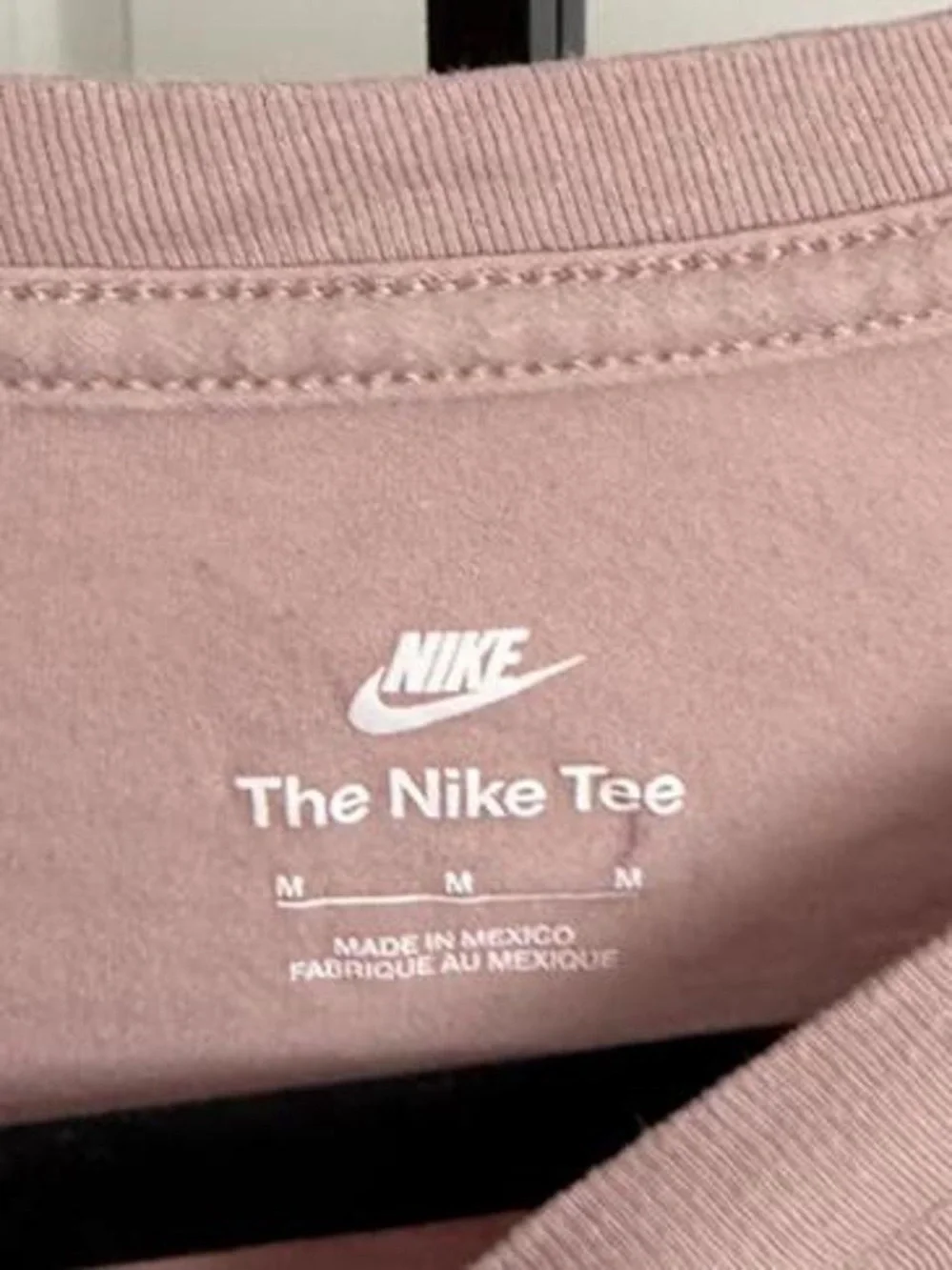 Nike Women's Pink Cropped Crew Tee